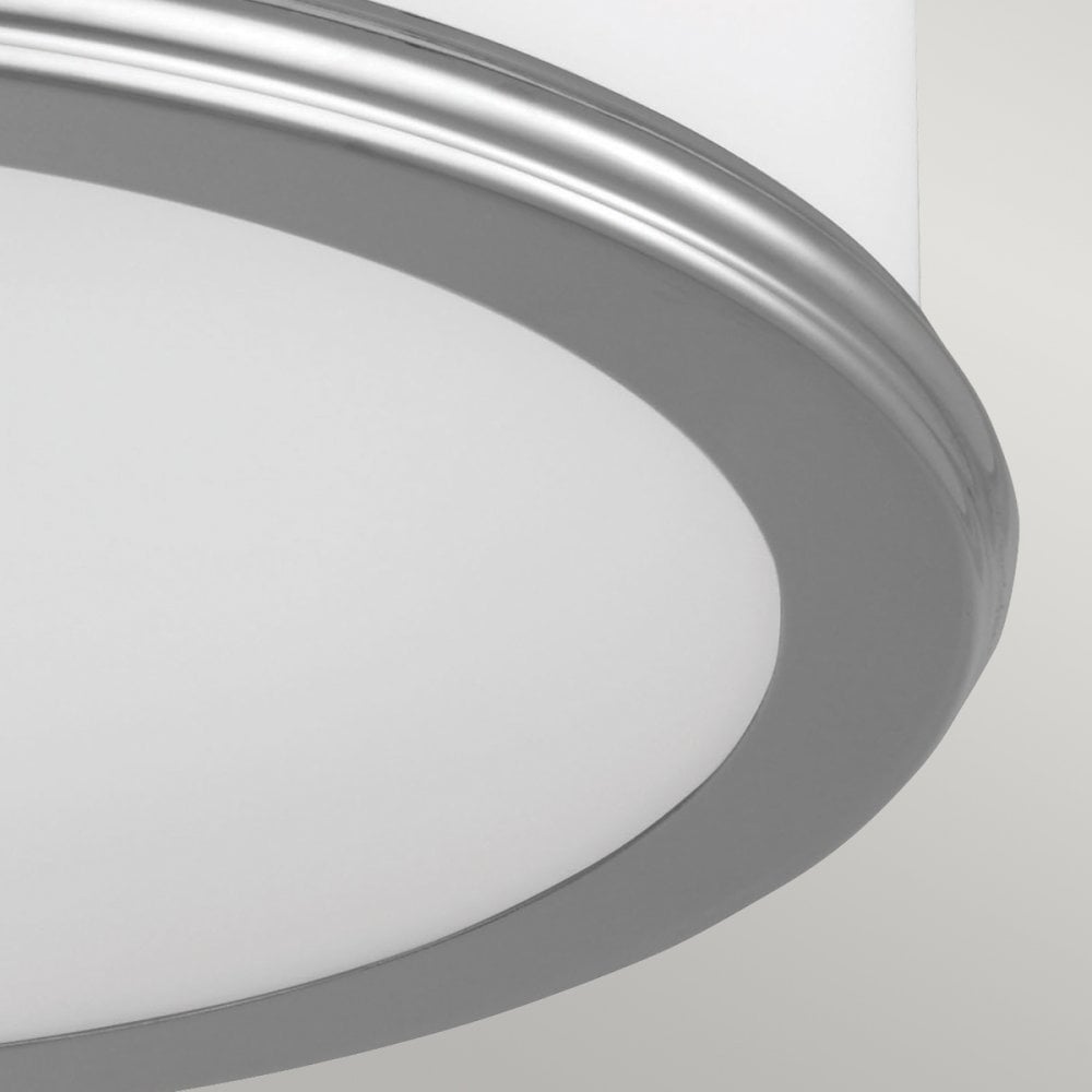 Payne 2 Light Polished Nickel Bathroom Flush Light FE-PAYNE-F-BATH