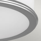 Payne 2 Light Polished Nickel Bathroom Flush Light FE-PAYNE-F-BATH