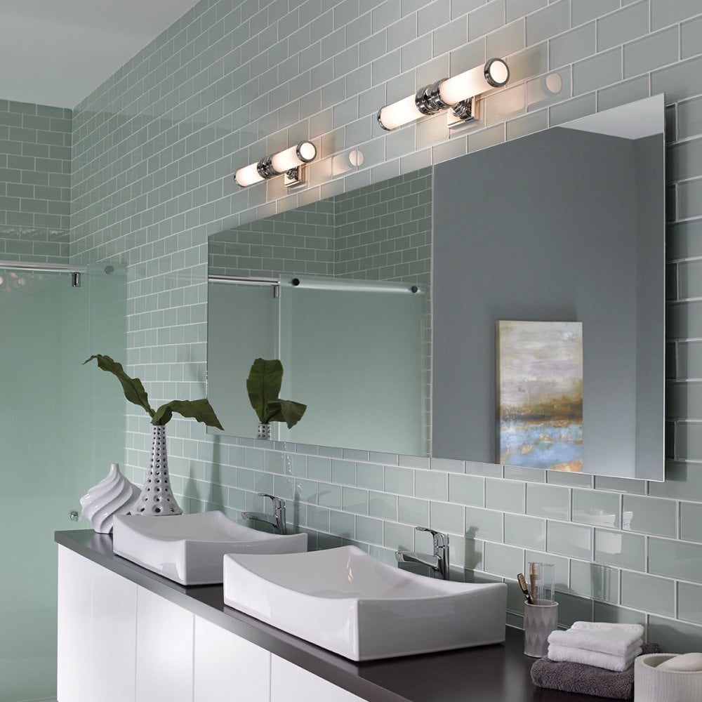 Payne Ornate 2 Light Polished Chrome Bathroom Wall Light FE-PAYN-OR2-BATH