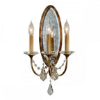 Valentina Classic 3 Light Wall Fitting In Oxidised Bronze Finish FE-VALENTINA-W3