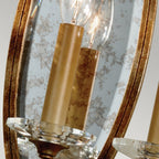 Valentina Classic 3 Light Wall Fitting In Oxidised Bronze Finish FE-VALENTINA-W3