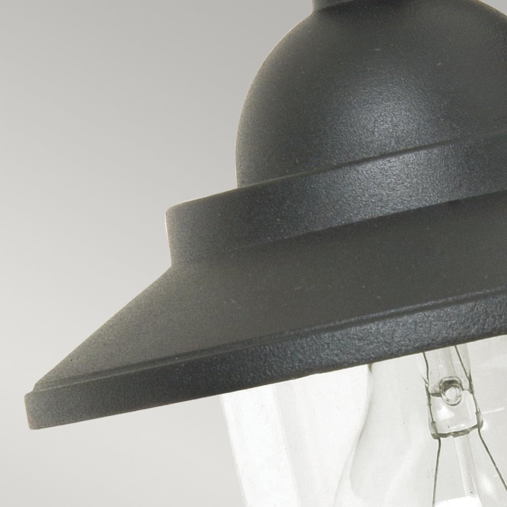 Sandown Outdoor Wall Lantern IP44 Black Finish GZH-SDN2