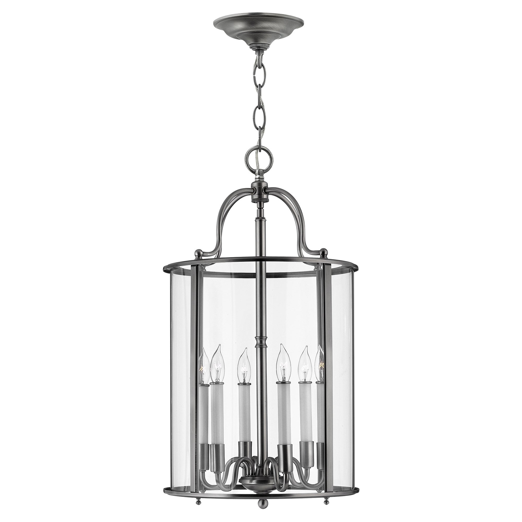 Gentry Large Ceiling Pendant Light in Pewter Finish HK-GENTRY-P-L-PW