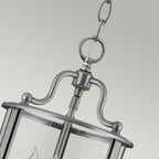 Gentry 3 Light Small Ceiling Lantern in Pewter Finish HK-GENTRY-P-S-PW