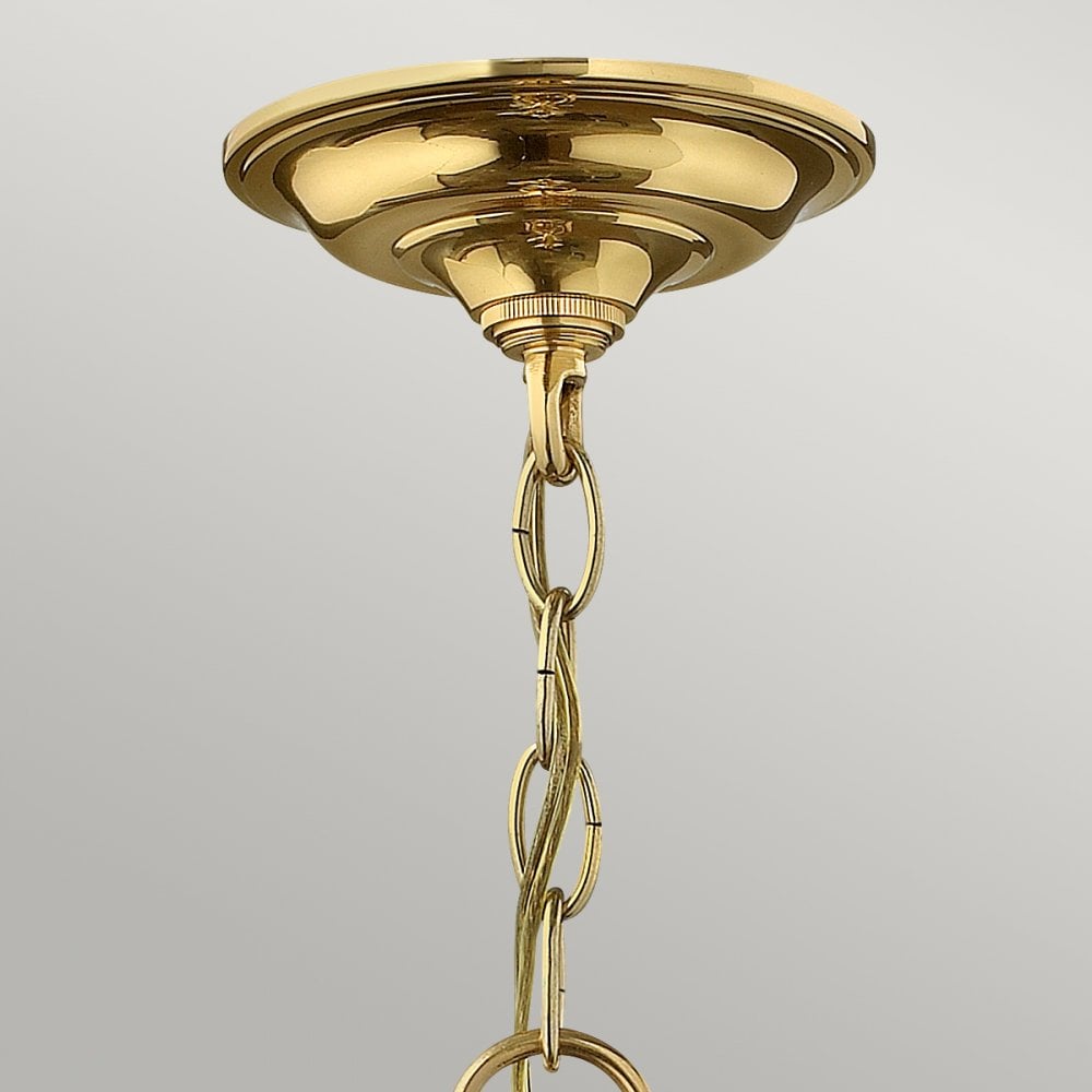 Gentry 4 Light Medium Ceiling Pendant Light in Polished Brass HK-GENTRY-P-M-PB