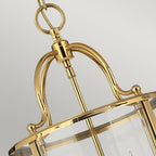 Gentry 4 Light Medium Ceiling Pendant Light in Polished Brass HK-GENTRY-P-M-PB