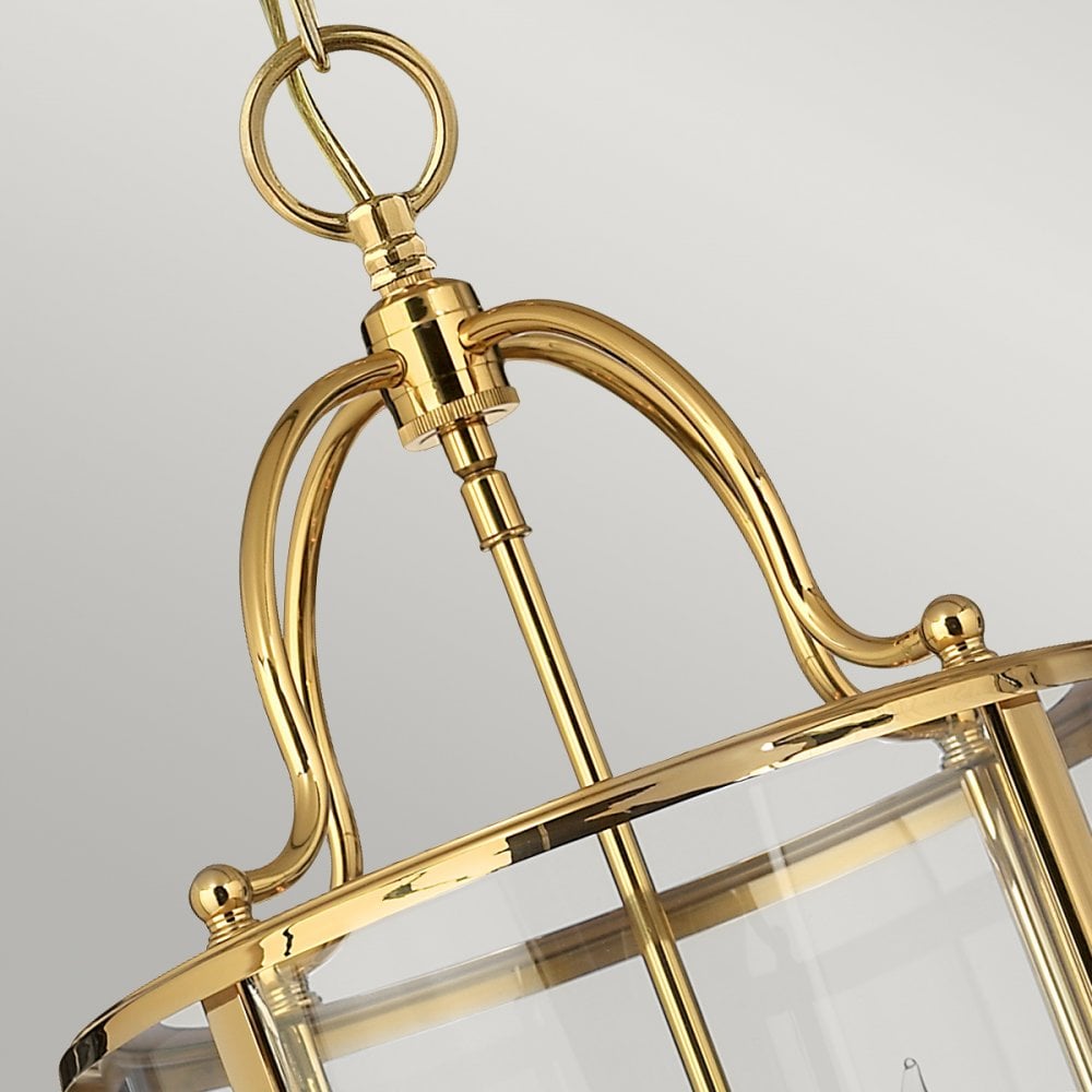 Gentry 4 Light Medium Ceiling Pendant Light in Polished Brass HK-GENTRY-P-M-PB