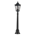 Cotswold Lane Outdoor Medium Pillar Light In Black Finish FE-COTSLN4-M BK