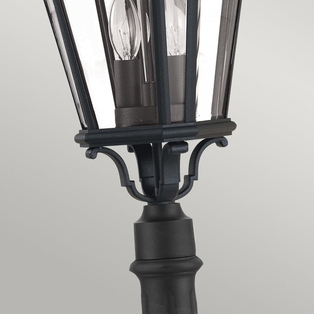Cotswold Lane Outdoor Medium Pillar Light In Black Finish FE-COTSLN4-M BK