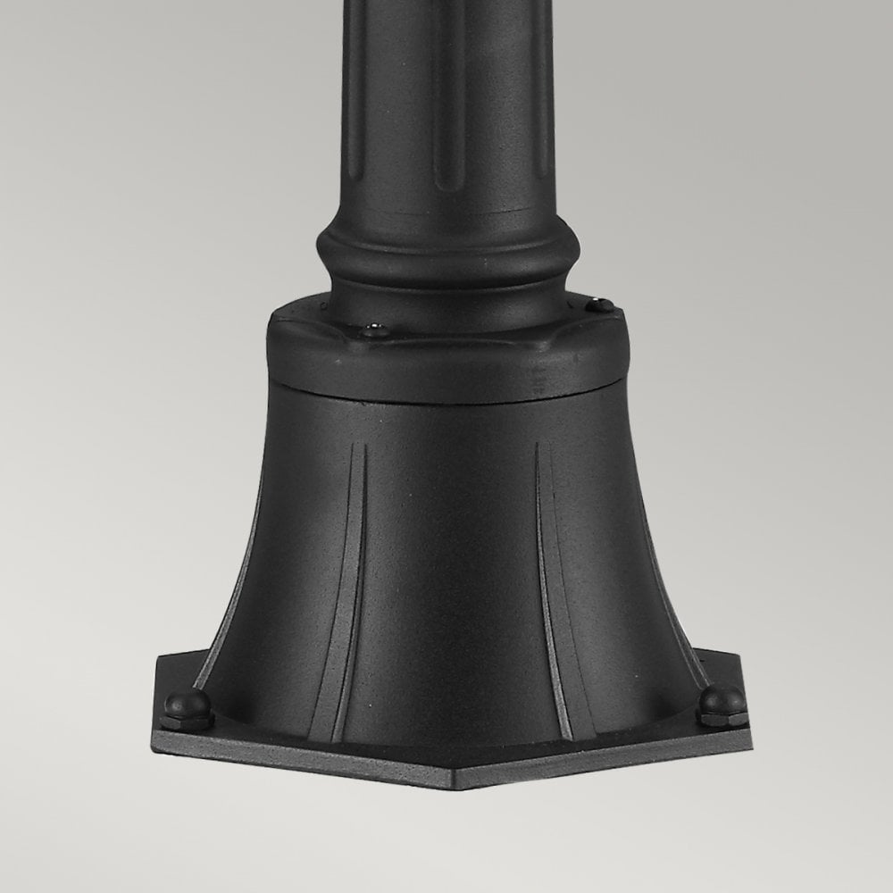 Cotswold Lane Outdoor Medium Pillar Light In Black Finish FE-COTSLN4-M BK