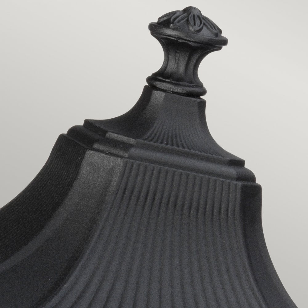 Cotswold Lane Outdoor Medium Pedestal Light In Black Finish FE-COTSLN3-M BK