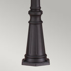 Cotswold Lane Outdoor Large Post Lantern In Black Finish FE-COTSLN5-L BK