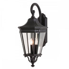 Cotswold Lane Outdoor Large Wall Light In Black Finish FE-COTSLN2-L BK