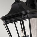 Cotswold Lane Outdoor Large Wall Light In Black Finish FE-COTSLN2-L BK