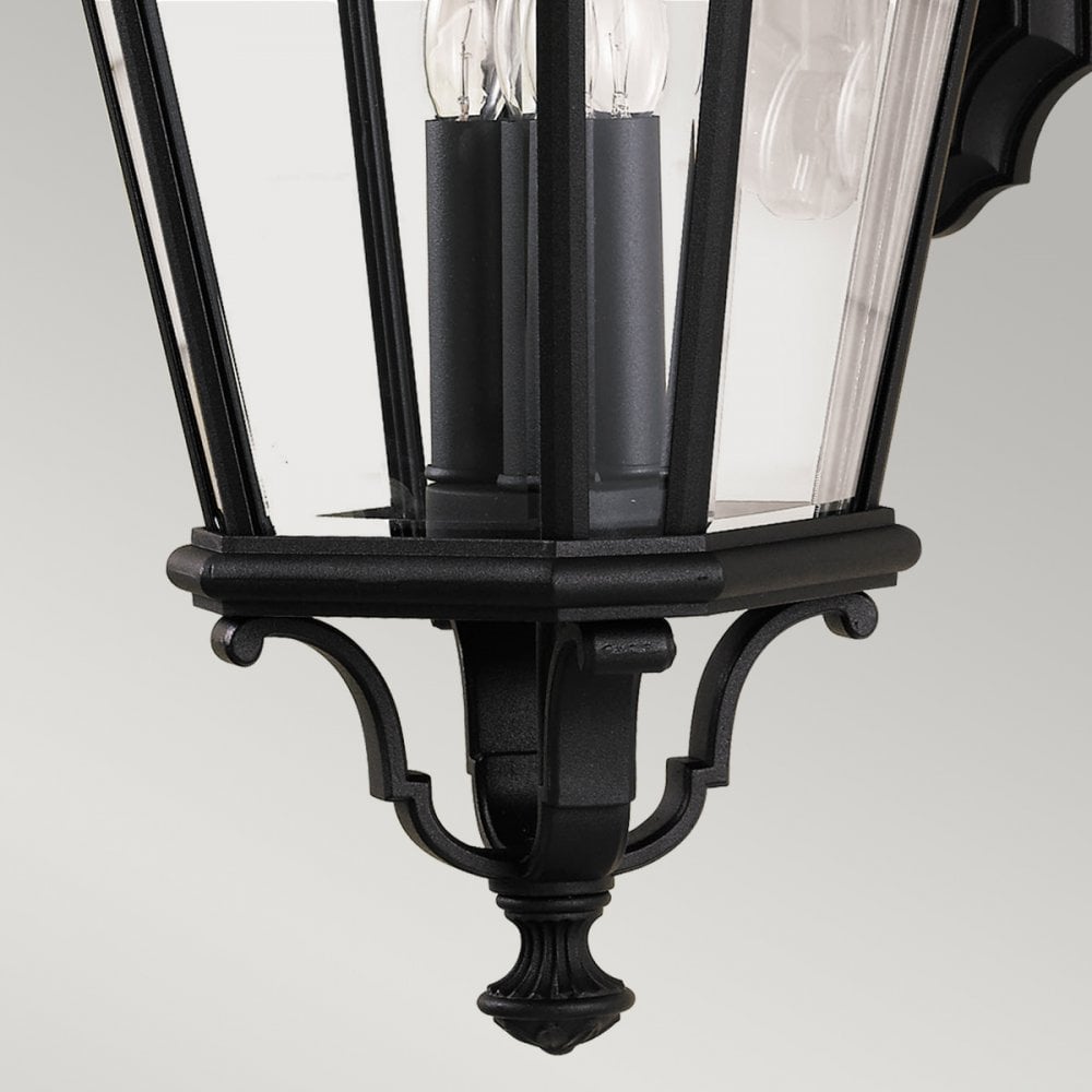 Cotswold Lane Outdoor Large Wall Light In Black Finish FE-COTSLN2-L BK