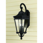 Cotswold Lane Outdoor Large Wall Light In Black Finish FE-COTSLN2-L BK