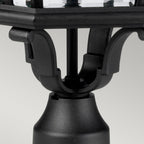 Cotswold Lane Outdoor Large Pedestal Light In Black Finish FE-COTSLN3-L BK