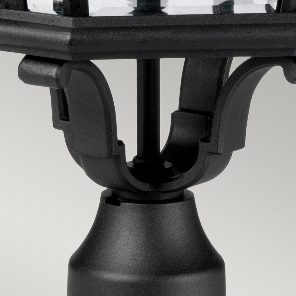 Cotswold Lane Outdoor Large Pedestal Light In Black Finish FE-COTSLN3-L BK