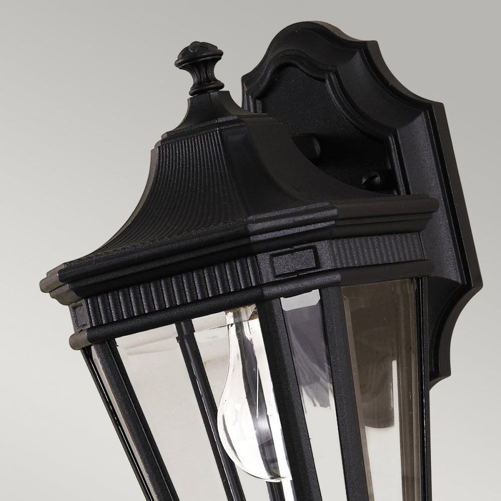 Cotswold Lane Outdoor Small Wall Lantern In Black Finish FE-COTSLN2-S BK