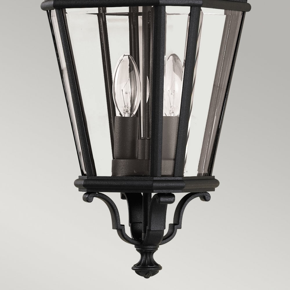 Cotswold Lane Outdoor Medium Chain Pendant Light In Black Finish FE-COTSLN8-M BK