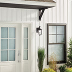 Royal Marine Small Outdoor Wall Lantern In Distressed Black Finish KL-ROYALMARINE2-S
