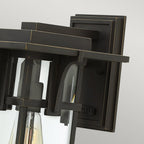 Manhattan Outdoor Medium Wall Light In Oil Rubbed Bronze Finish HK-MANHATTAN2-M