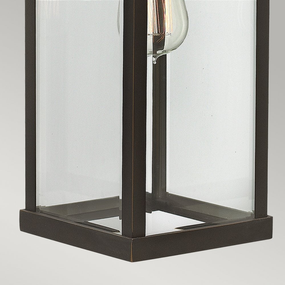 Manhattan Outdoor Large Wall Light In Oil Rubbed Bronze Finish HK-MANHATTAN2-L