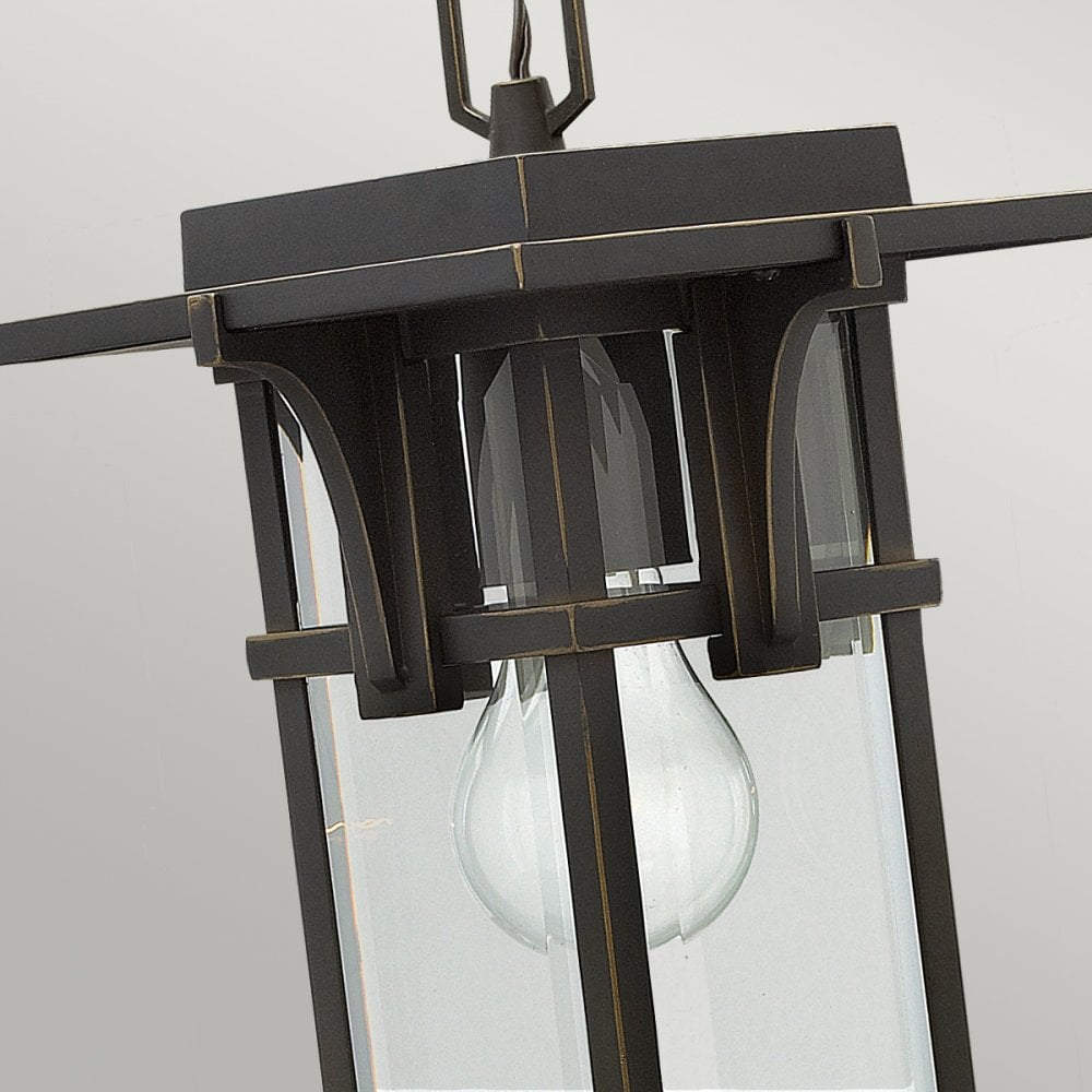 Manhattan Outdoor Ceiling Chain Light In Oil Rubbed Bronze Finish HK-MANHATTAN8-S
