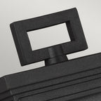 Roscoe Outdoor Small Wall Lantern In Textured Black Finish FE-ROSCOE-S