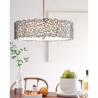 Silver Coral Dual Mount Ceiling Pendant Light in Pewter KL-SILVER-CORAL-P-A
