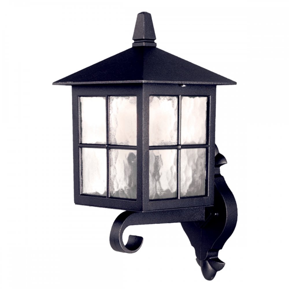 BL17-BLACK Winchester Up Light Exterior  Wall Lantern IP44