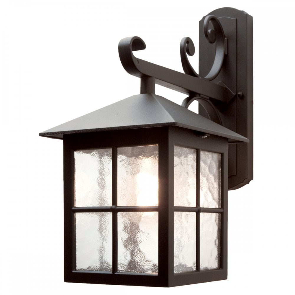 BL19-BLACK Winchester Down Light Exterior Wall Lantern IP43