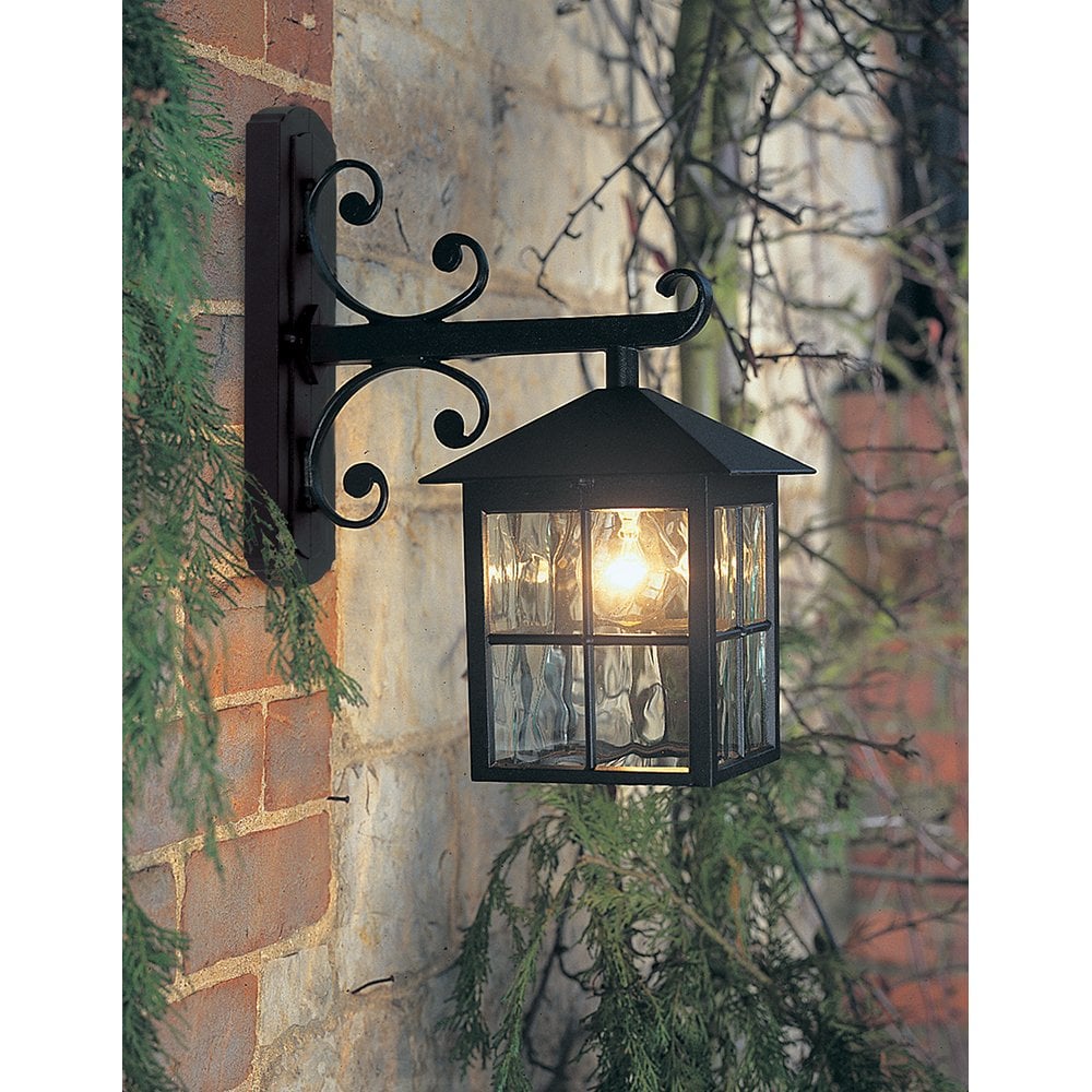 BL19-BLACK Winchester Down Light Exterior Wall Lantern IP43