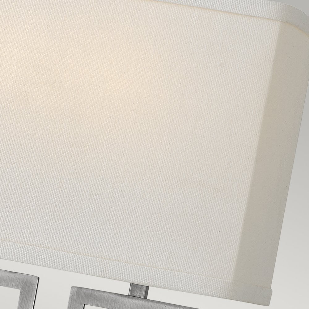Lanza Modern 2 Light Wall Light In Antique Nickel Finish HK-LANZA2-AN