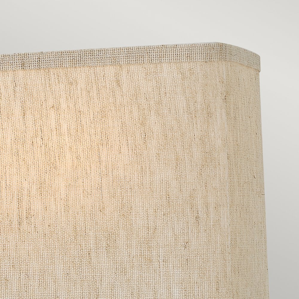 Lanza Modern 2 Light Wall Light In Brushed Bronze Finish HK-LANZA2-BR