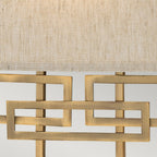 Lanza Modern 2 Light Wall Light In Brushed Bronze Finish HK-LANZA2-BR