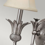 Plantation Decorative Wall Light In Antique Nickel Finish With Shade HK-PLANT-1PL