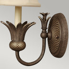 Plantation Decorative Wall Light In Pearl Bronze Finish With Shade HK-PLANT-1PZ