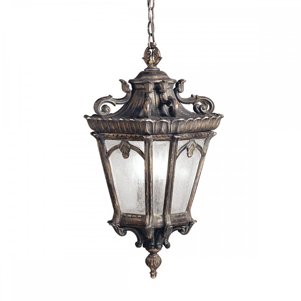 Tournai Outdoor XL Ceiling Chain Lantern In Londonderry Finish KL-TOURNAI8-XL