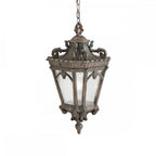 Tournai Outdoor XL Ceiling Chain Lantern In Londonderry Finish KL-TOURNAI8-XL