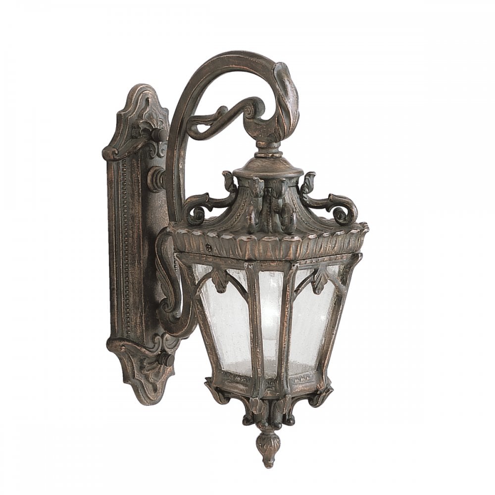 Tournai Outdoor Medium Wall Lantern In Londonderry Finish KL-TOURNAI2-M
