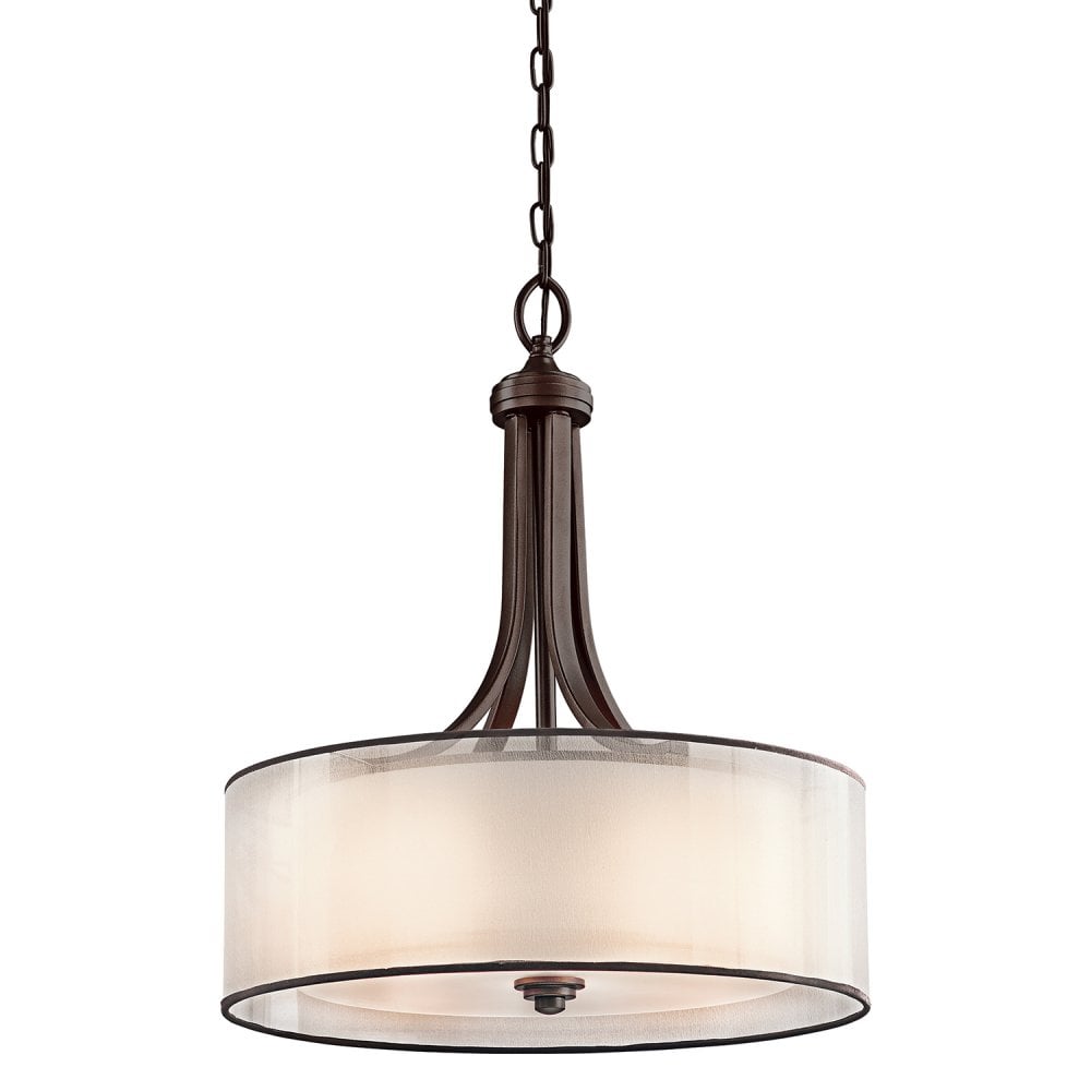 Lacey Large Pendant Lampshade Bronze Finish KL-LACEY-P-L-MB