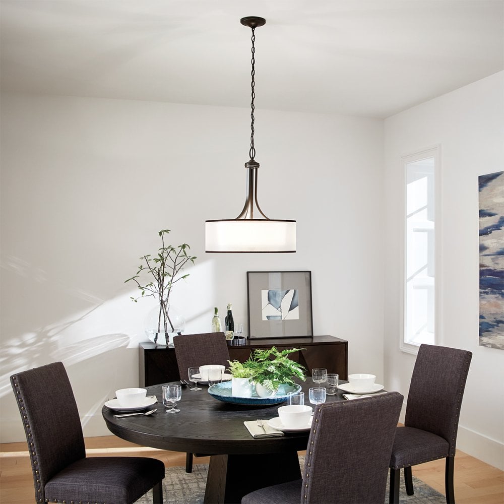 Lacey Large Pendant Lampshade Bronze Finish KL-LACEY-P-L-MB