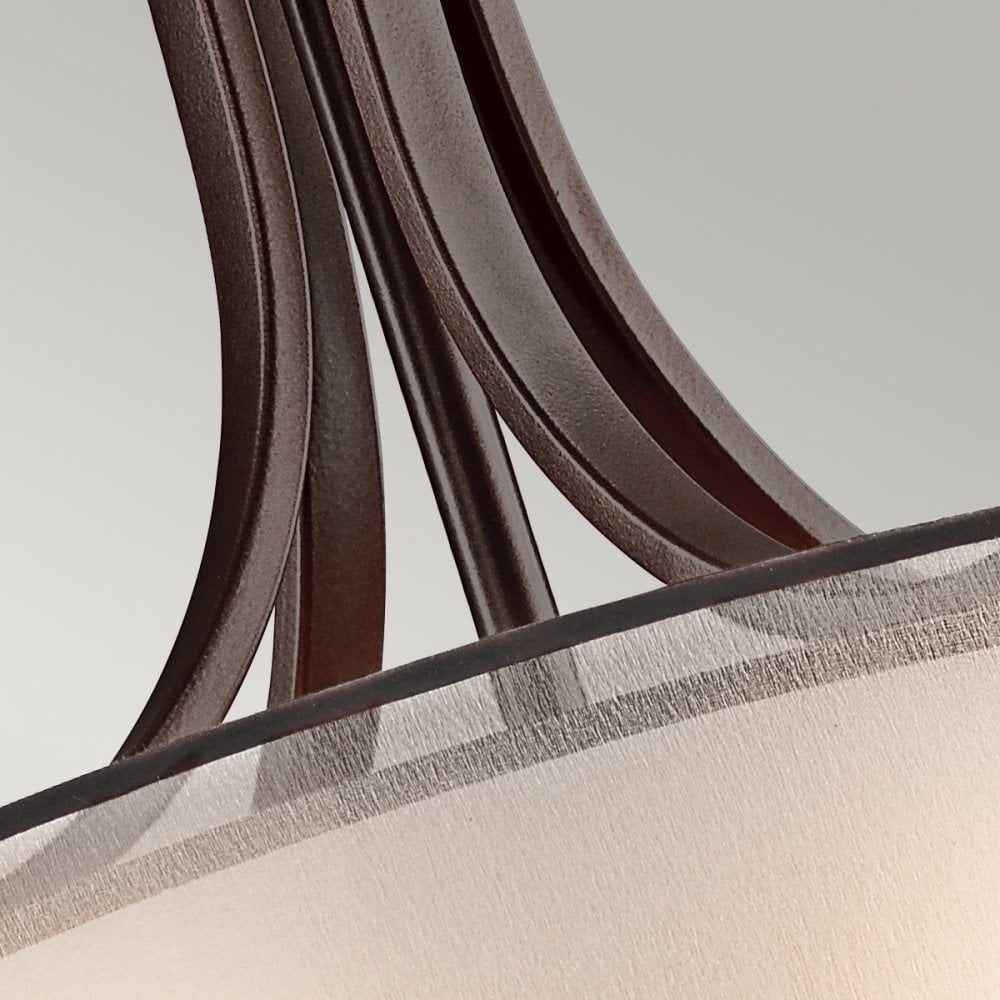 Lacey Large Pendant Lampshade Bronze Finish KL-LACEY-P-L-MB