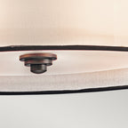 Lacey Large Pendant Lampshade Bronze Finish KL-LACEY-P-L-MB