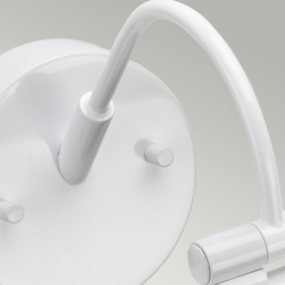 Alton Classic Large LED Picture Light In White Finish ALTON-PL-L-WHT