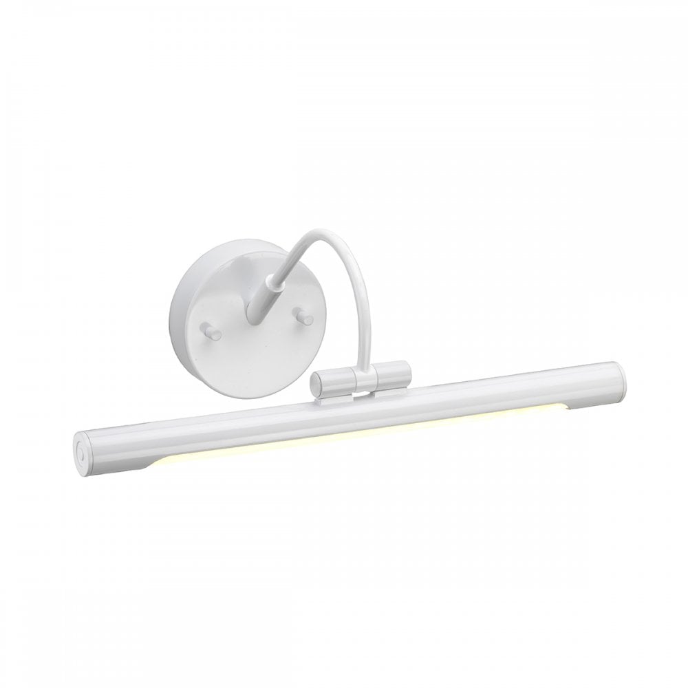 Alton Classic Small LED Picture Light In White Finish ALTON-PL-S-WHT