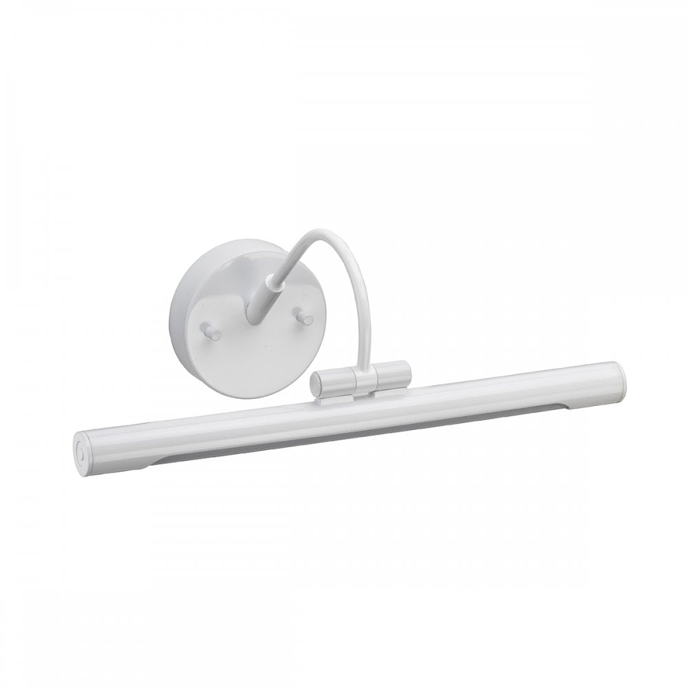Alton Classic Small LED Picture Light In White Finish ALTON-PL-S-WHT