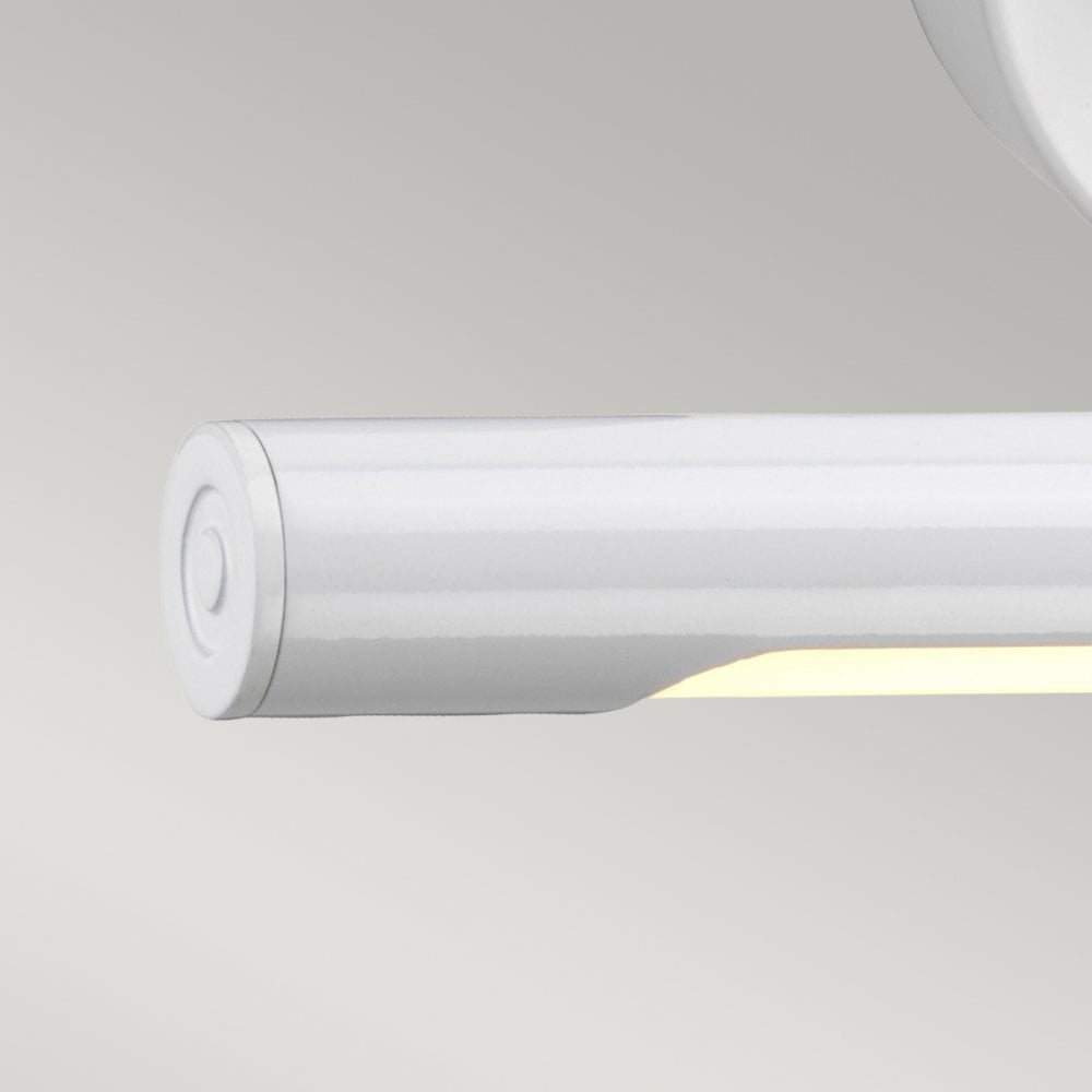 Alton Classic Small LED Picture Light In White Finish ALTON-PL-S-WHT