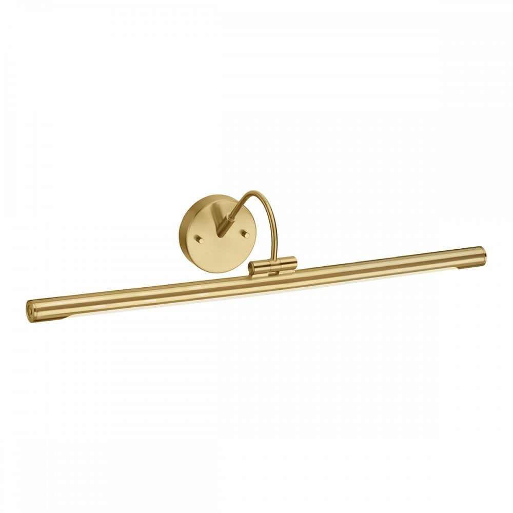 Alton Classic Large LED Picture Light In Brushed Brass Finish ALTON-PL-L-BB
